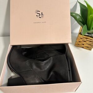 Sincerely Jules Black Women Boots